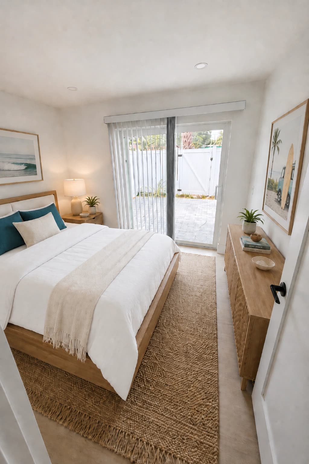 coastal minimalist bedroom retreat